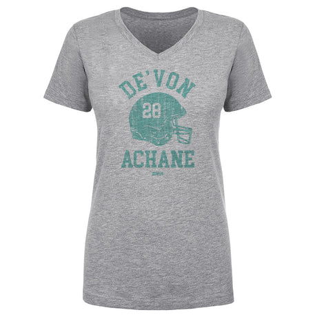 De'Von Achane Women's V-Neck T-Shirt | 500 LEVEL