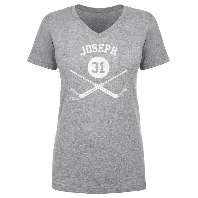 Curtis Joseph Women's V-Neck T-Shirt | 500 LEVEL