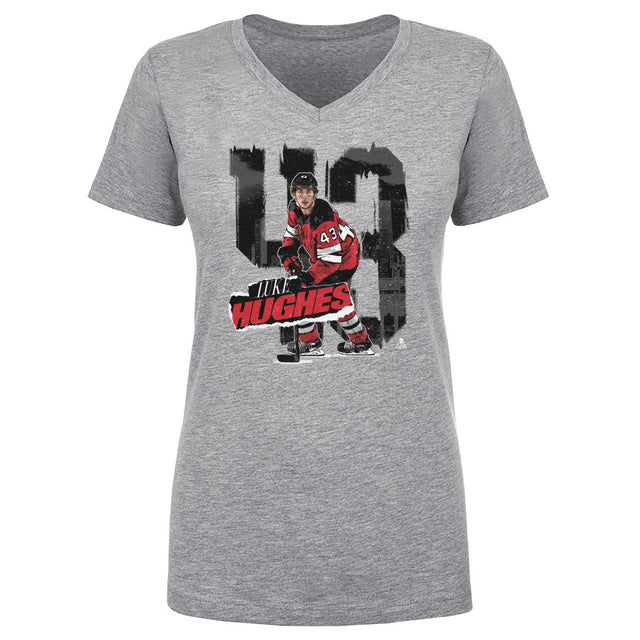 Luke Hughes Women's V-Neck T-Shirt | 500 LEVEL
