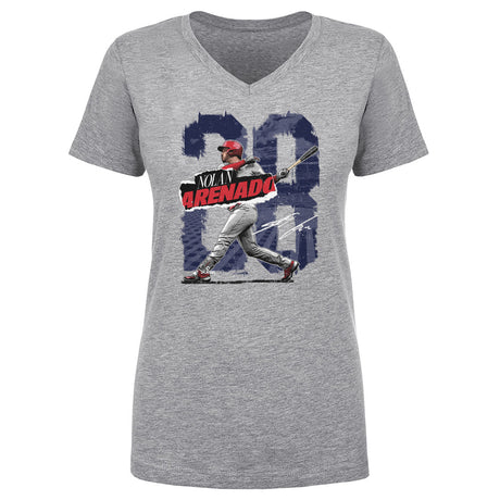 Nolan Arenado Women's V-Neck T-Shirt | 500 LEVEL