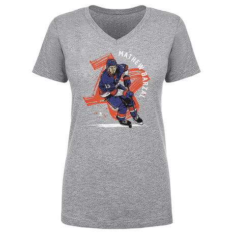 Mathew Barzal Women's V-Neck T-Shirt | 500 LEVEL