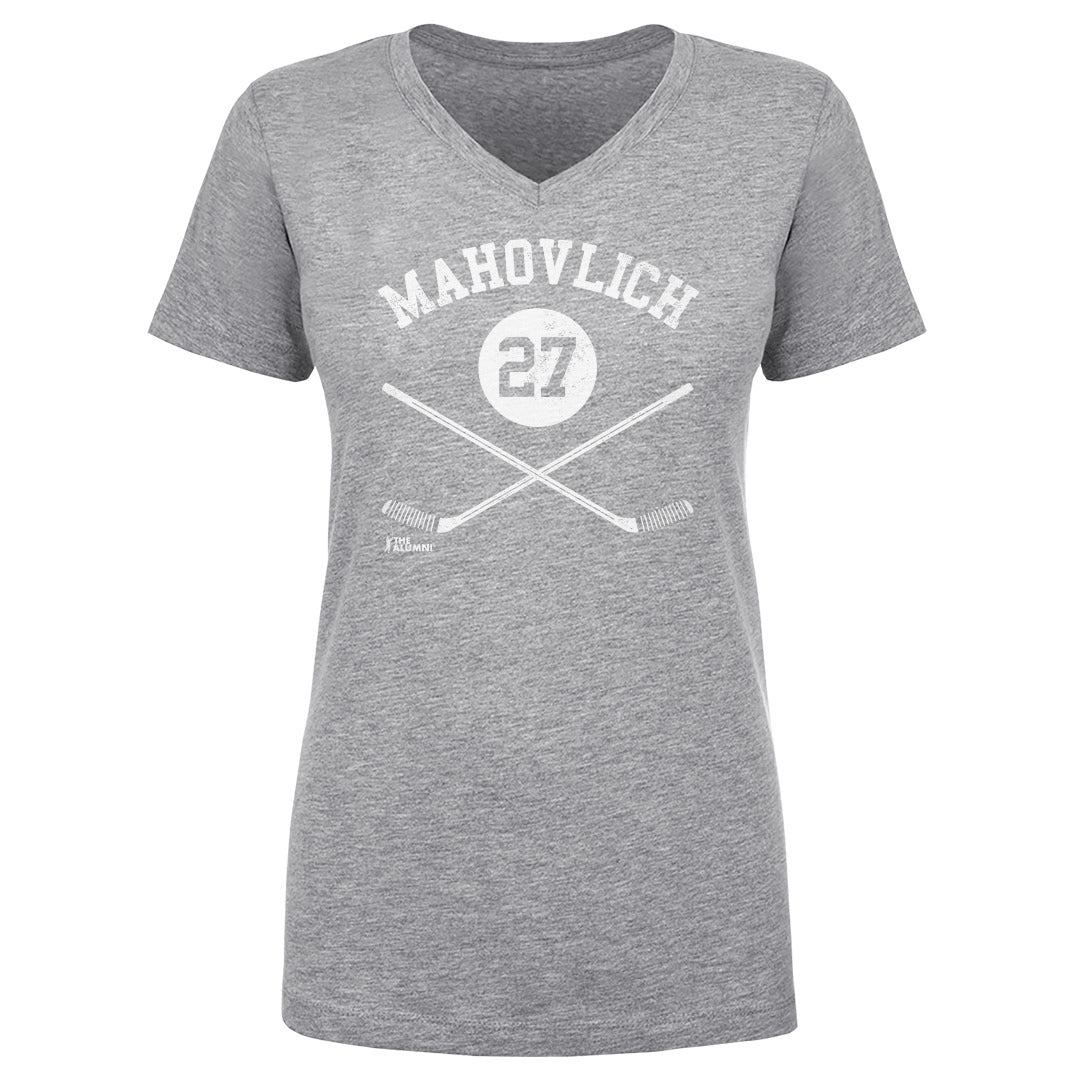 Frank Mahovlich Women's V-Neck T-Shirt | 500 LEVEL