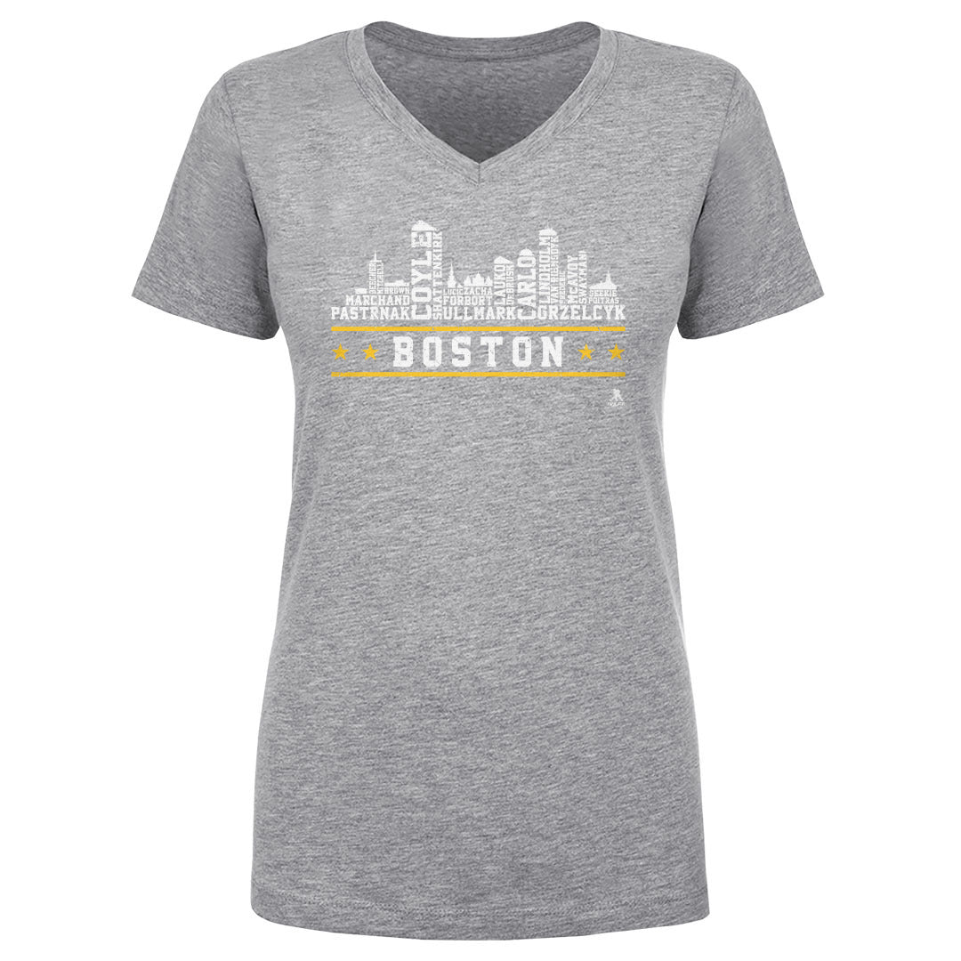Boston Women's V-Neck T-Shirt | 500 LEVEL