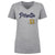 Freddy Peralta Women's V-Neck T-Shirt | 500 LEVEL