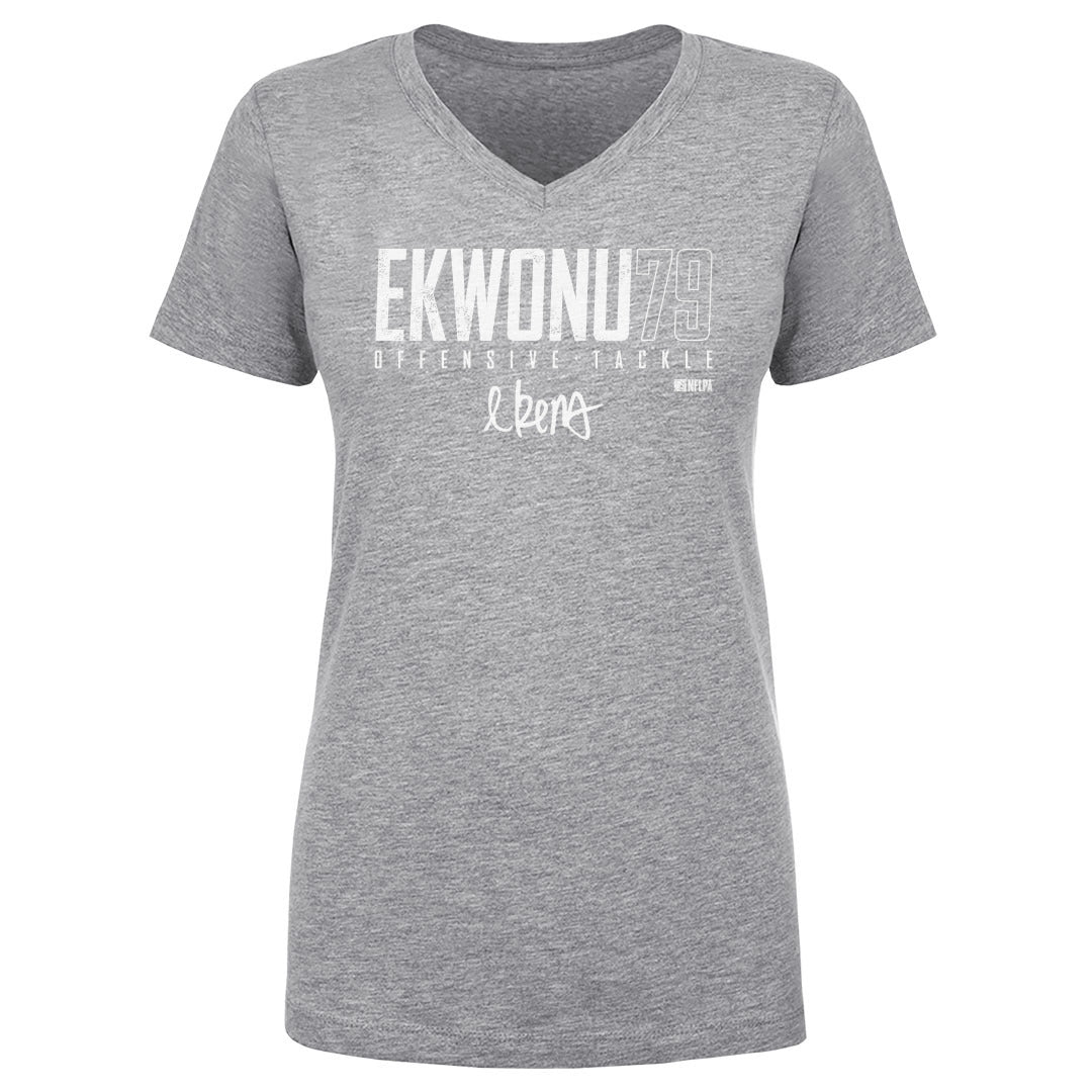 Ickey Ekwonu Women's V-Neck T-Shirt | 500 LEVEL
