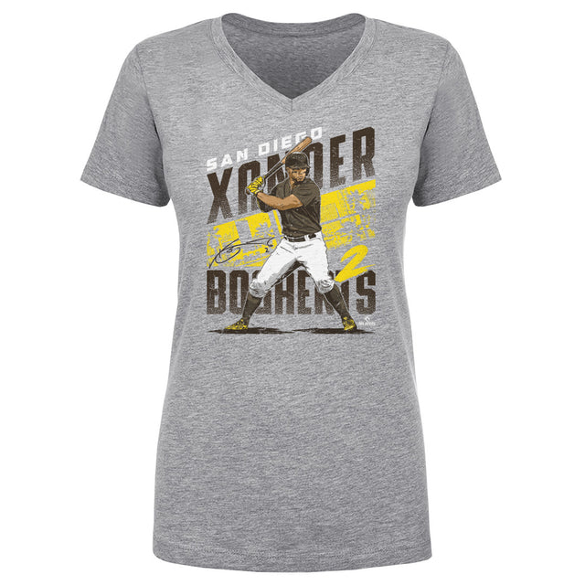 Xander Bogaerts Women's V-Neck T-Shirt | 500 LEVEL