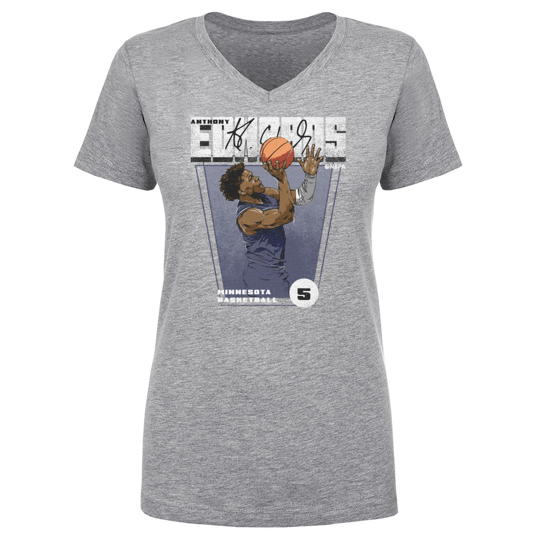 Anthony Edwards Women's V-Neck T-Shirt | 500 LEVEL