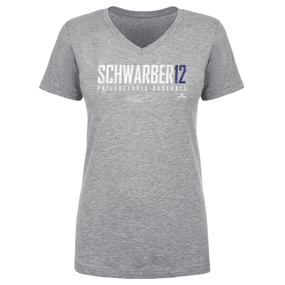Kyle Schwarber Women's V-Neck T-Shirt | 500 LEVEL