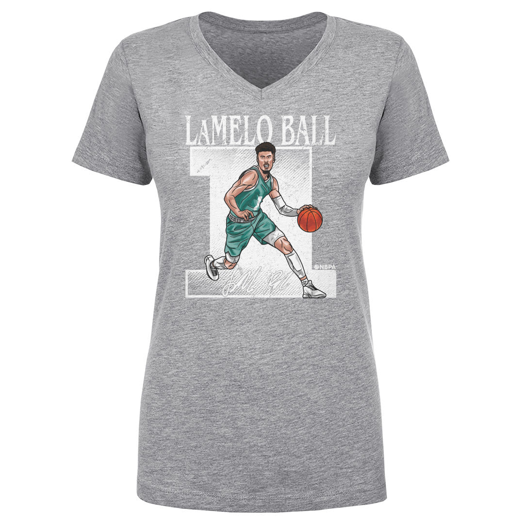 LaMelo Ball Women's V-Neck T-Shirt | 500 LEVEL