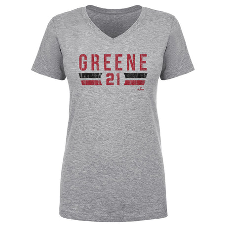 Hunter Greene Women's V-Neck T-Shirt | 500 LEVEL