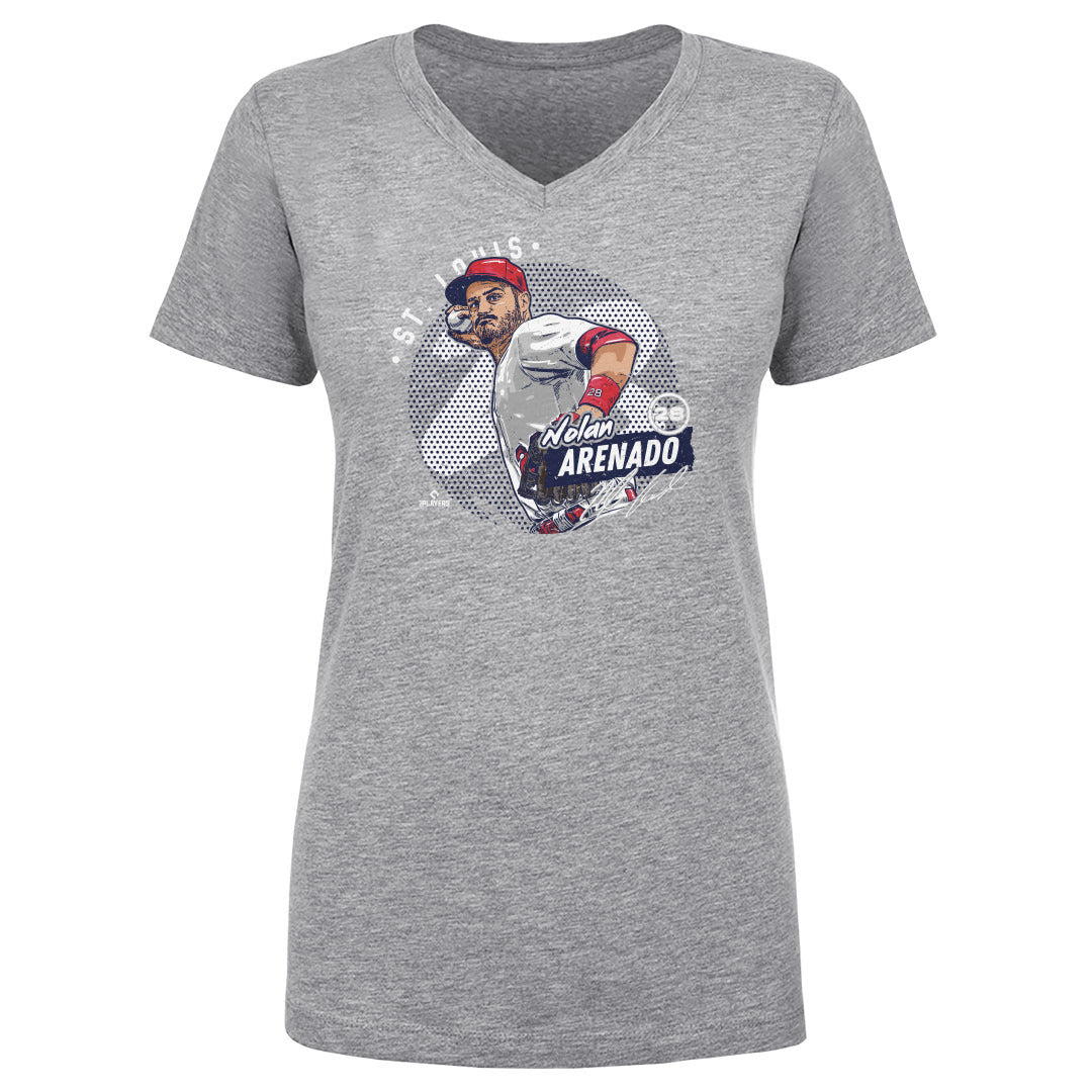 Nolan Arenado Women's V-Neck T-Shirt | 500 LEVEL