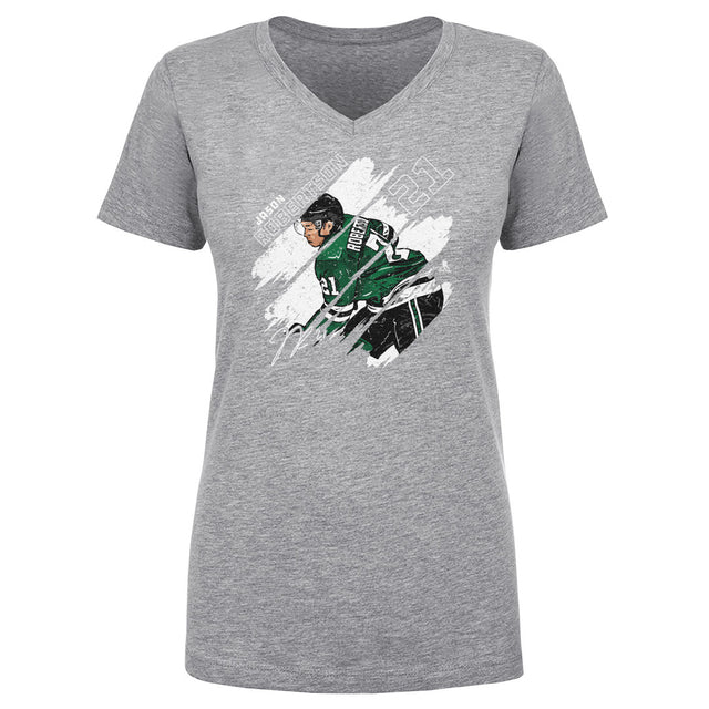 Jason Robertson Women's V-Neck T-Shirt | 500 LEVEL