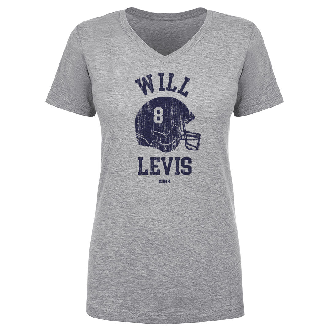 Will Levis Women's V-Neck T-Shirt | 500 LEVEL