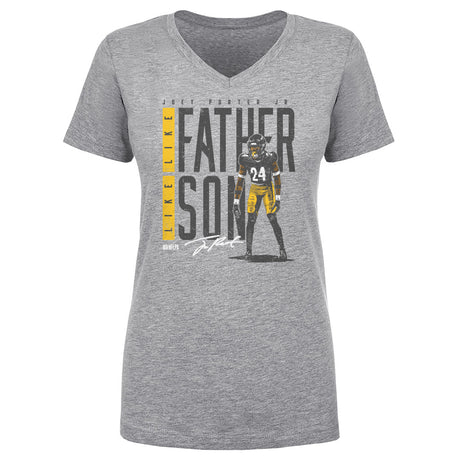 Joey Porter Jr. Women's V-Neck T-Shirt | 500 LEVEL