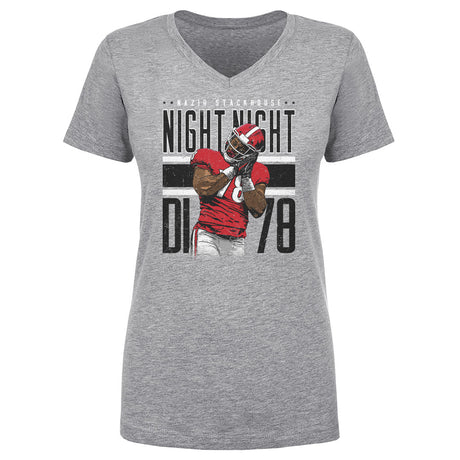 Nazir Stackhouse Women's V-Neck T-Shirt | 500 LEVEL