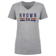 Hunter Brown Women's V-Neck T-Shirt | 500 LEVEL