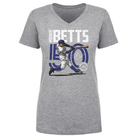 Mookie Betts Women's V-Neck T-Shirt | 500 LEVEL