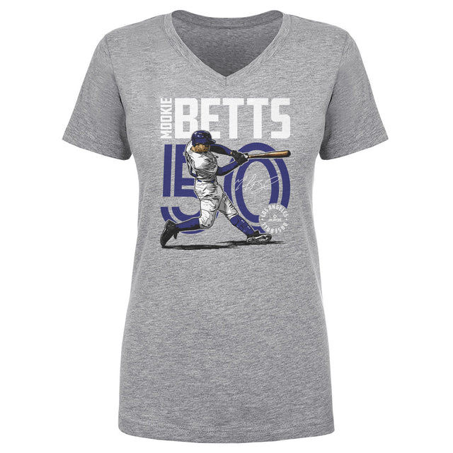 Mookie Betts Women's V-Neck T-Shirt | 500 LEVEL