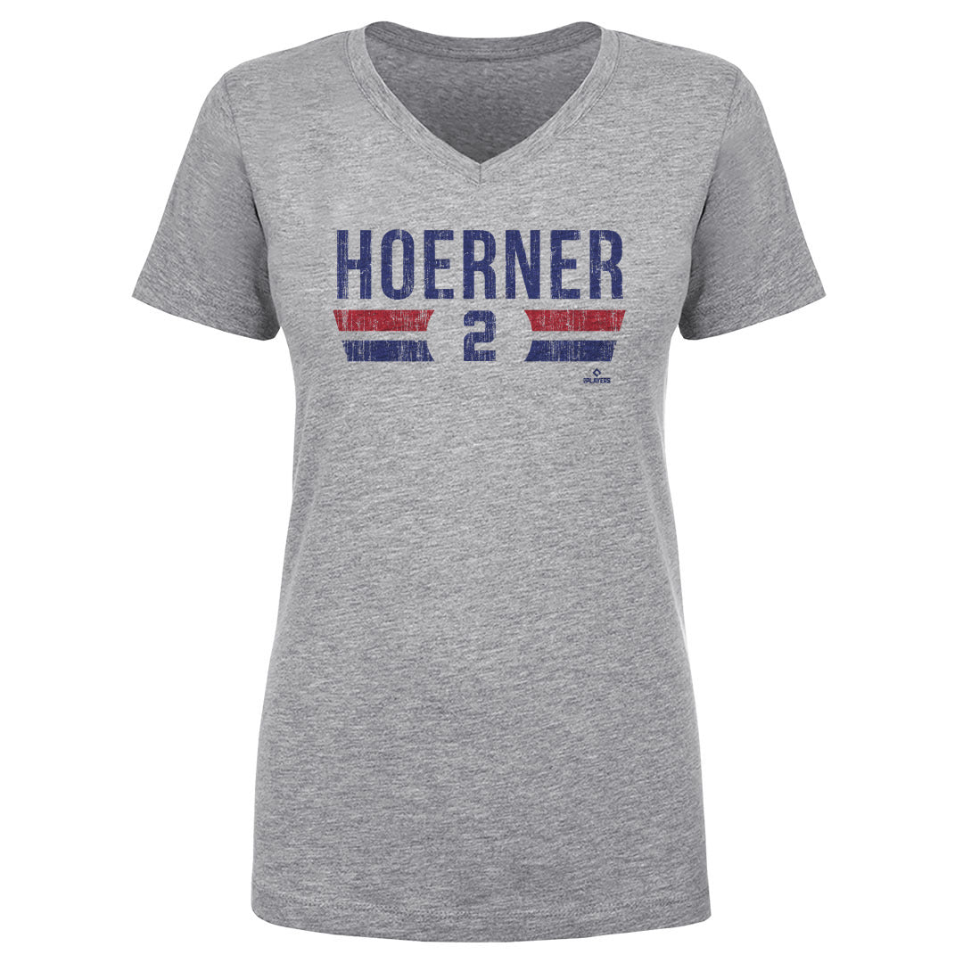 Nico Hoerner Women&#39;s V-Neck T-Shirt | 500 LEVEL