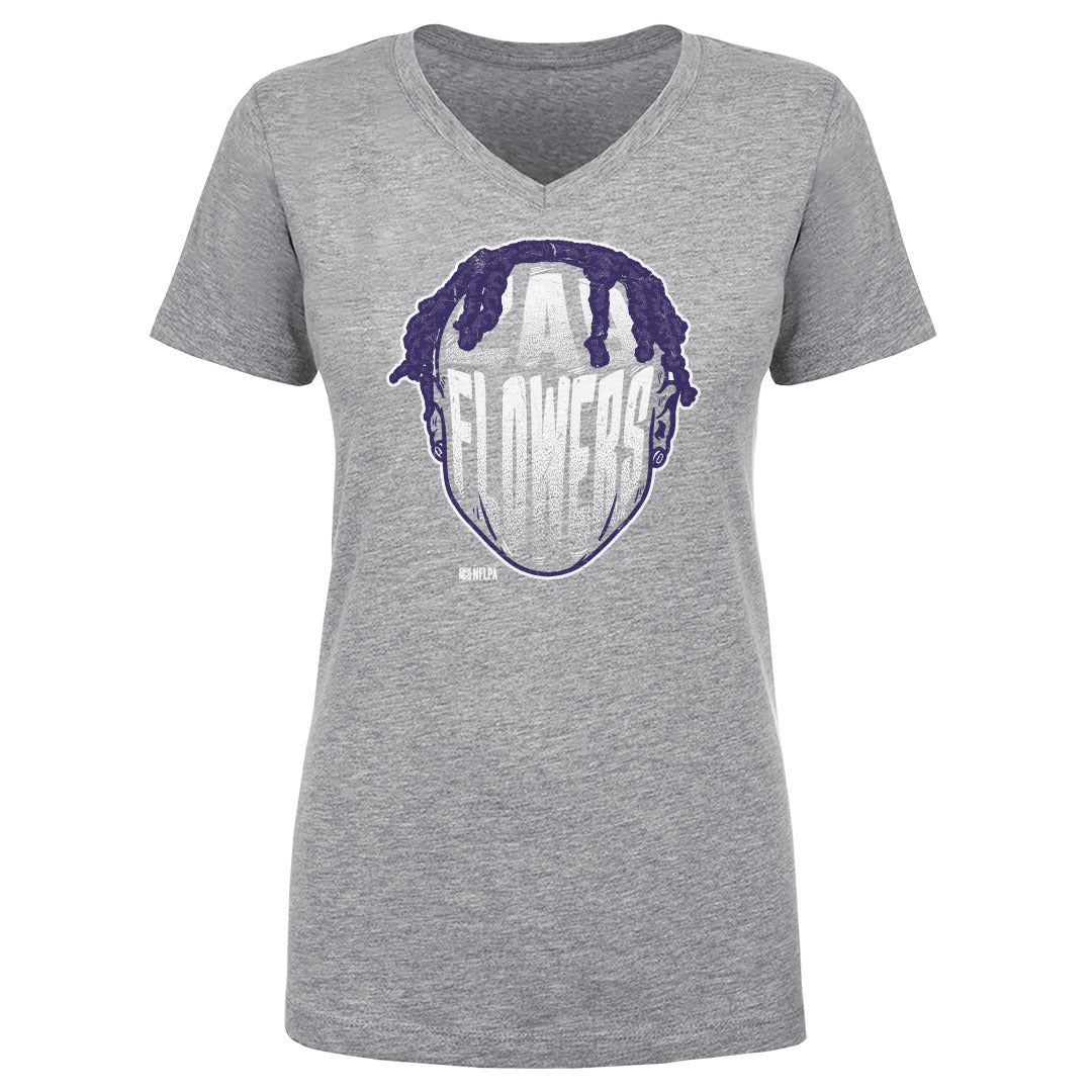 Zay Flowers Women's V-Neck T-Shirt | 500 LEVEL