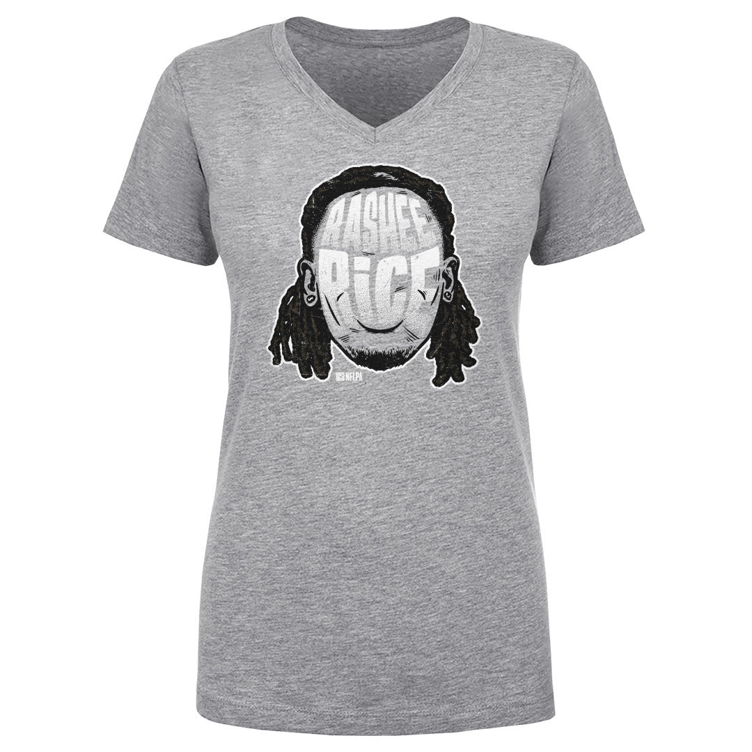 Rashee Rice Women's V-Neck T-Shirt | 500 LEVEL