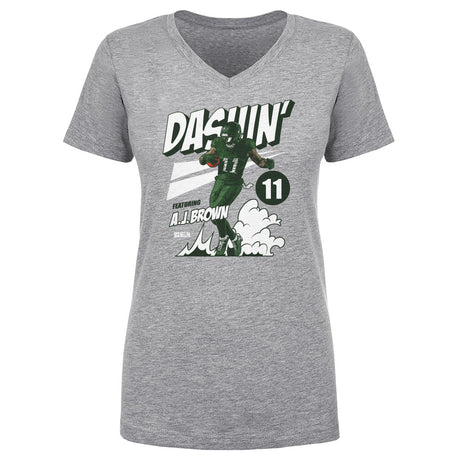 A.J. Brown Women's V-Neck T-Shirt | 500 LEVEL