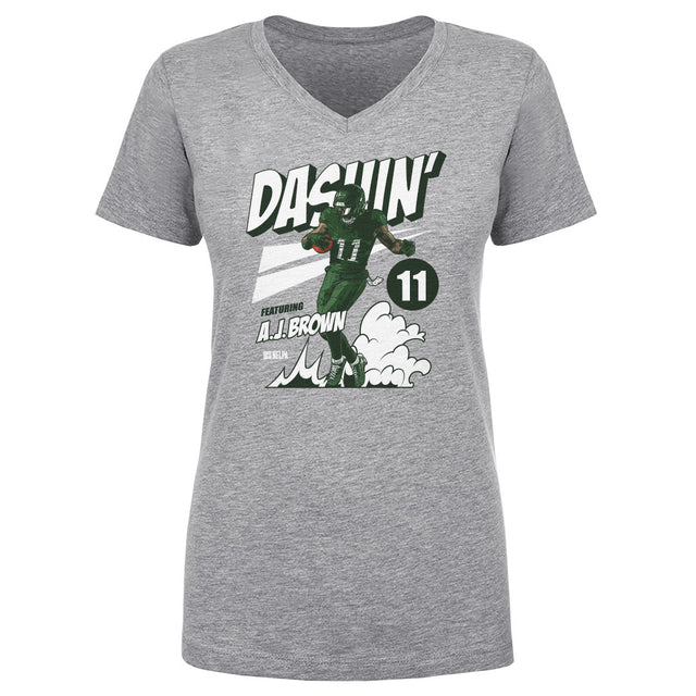 A.J. Brown Women's V-Neck T-Shirt | 500 LEVEL