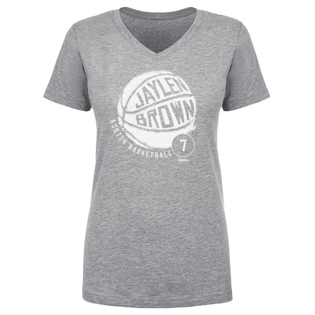 Jaylen Brown Women's V-Neck T-Shirt | 500 LEVEL