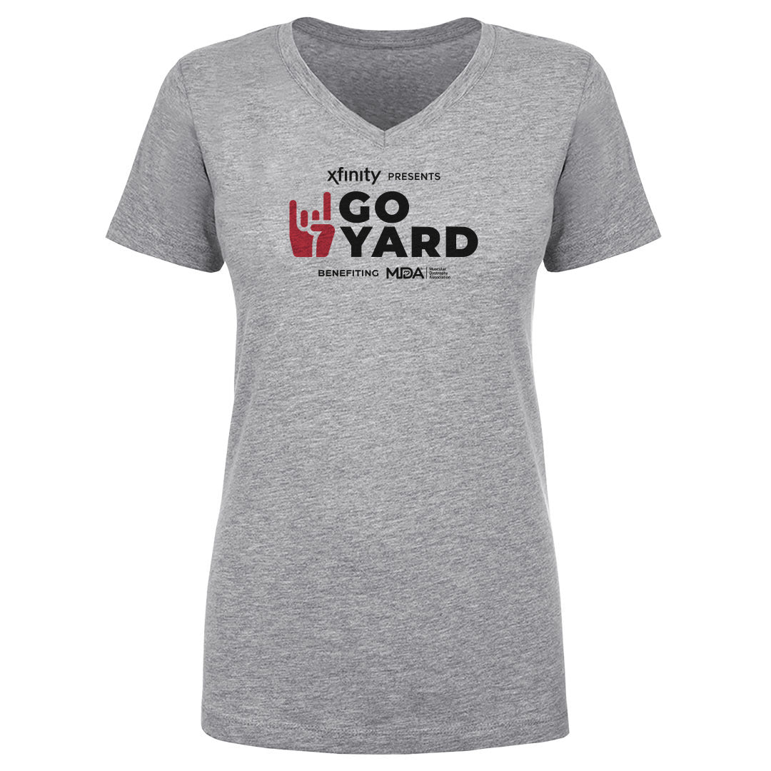 GO YARD Women's V-Neck T-Shirt | 500 LEVEL