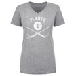 Jacques Plante Women's V-Neck T-Shirt | 500 LEVEL