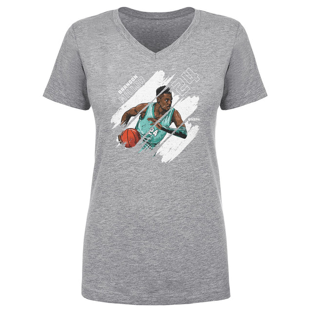 Brandon Miller Women's V-Neck T-Shirt | 500 LEVEL