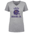 Greg Brooks Jr. Women's V-Neck T-Shirt | 500 LEVEL