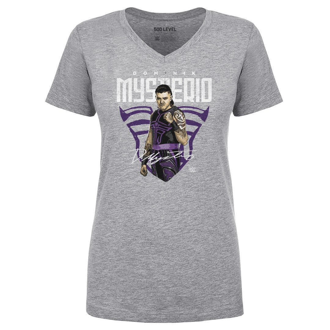 Dominik Mysterio Women's V-Neck T-Shirt | 500 LEVEL