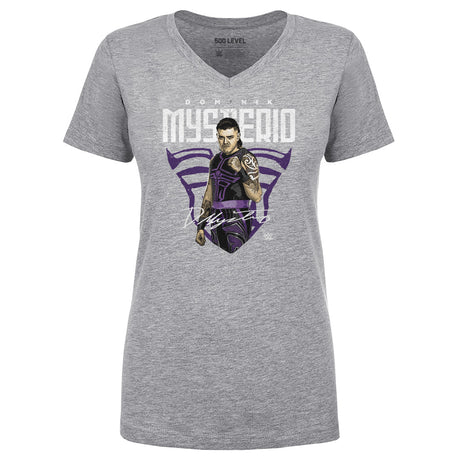 Dominik Mysterio Women's V-Neck T-Shirt | 500 LEVEL