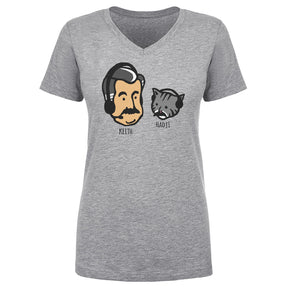 Keith Hernandez Women's V-Neck T-Shirt | 500 LEVEL