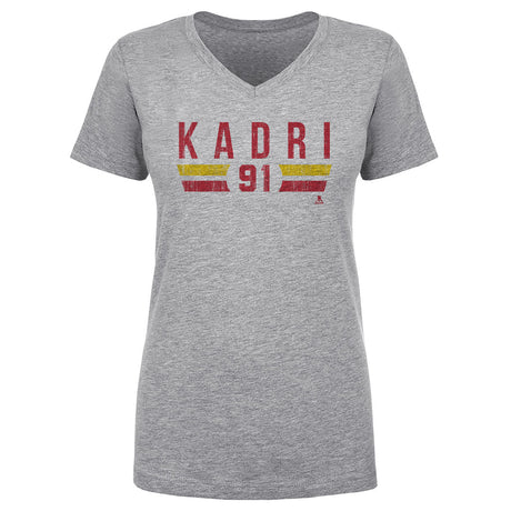 Nazem Kadri Women's V-Neck T-Shirt | 500 LEVEL