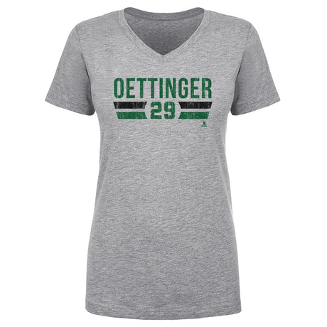 Jake Oettinger Women's V-Neck T-Shirt | 500 LEVEL