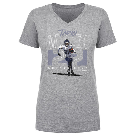 Tariq Woolen Women's V-Neck T-Shirt | 500 LEVEL