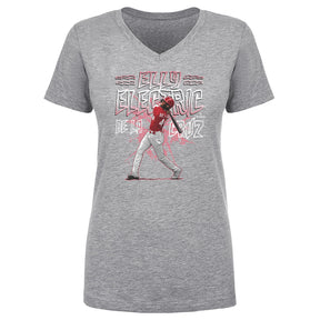 Elly De La Cruz Women's V-Neck T-Shirt | 500 LEVEL