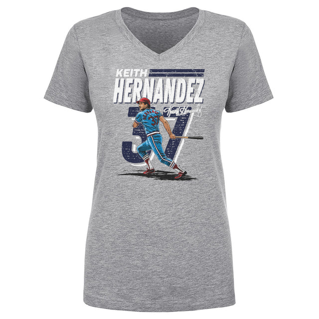 Keith Hernandez Women's V-Neck T-Shirt | 500 LEVEL