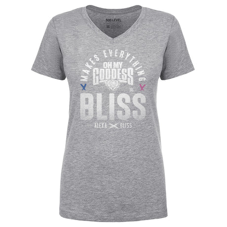Alexa Bliss Women's V-Neck T-Shirt | 500 LEVEL