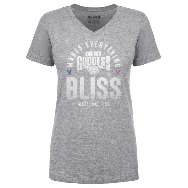 Alexa Bliss Women's V-Neck T-Shirt | 500 LEVEL