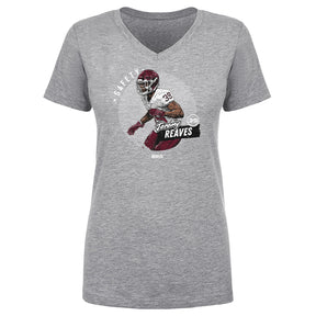 Jeremy Reaves Women's V-Neck T-Shirt | 500 LEVEL