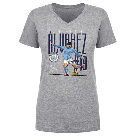 Julian Alvarez Women's V-Neck T-Shirt | 500 LEVEL