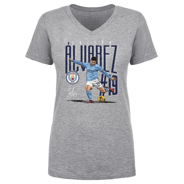 Julian Alvarez Women's V-Neck T-Shirt | 500 LEVEL