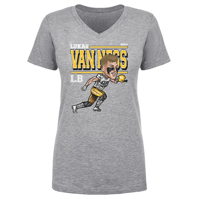 Lukas Van Ness Women's V-Neck T-Shirt | 500 LEVEL