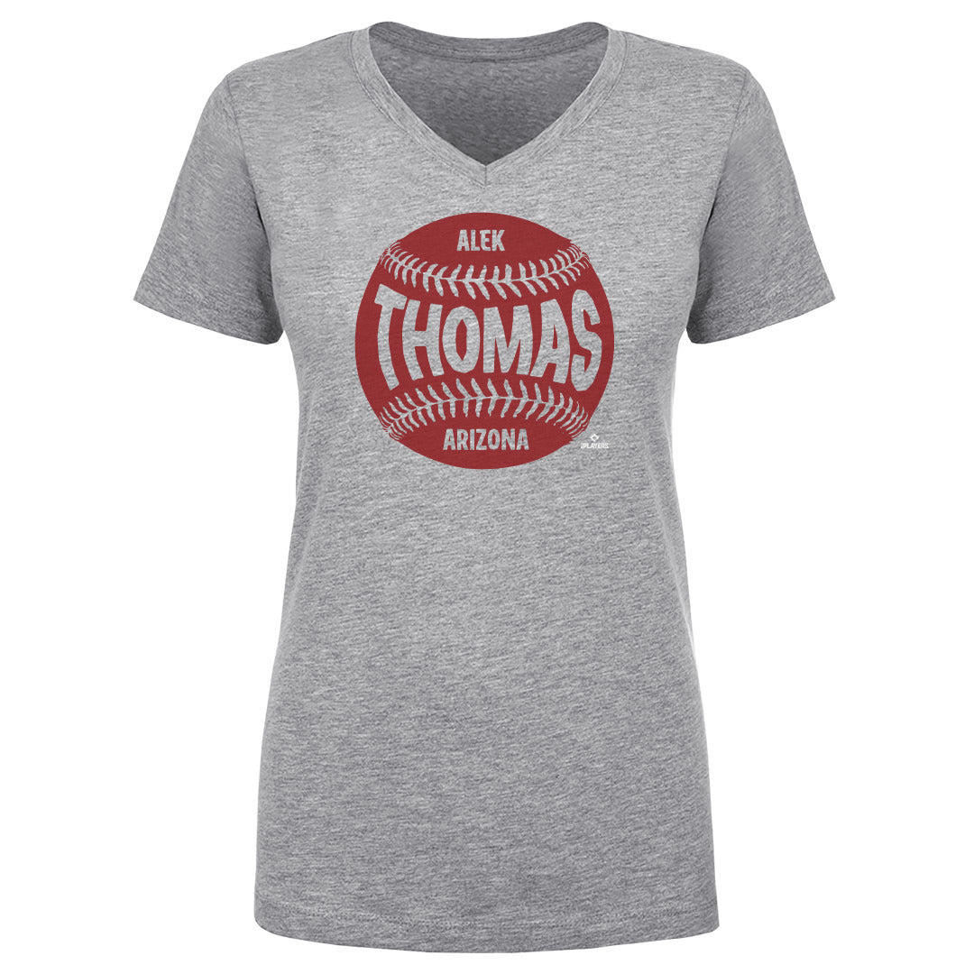 Alek Thomas Women&#39;s V-Neck T-Shirt | 500 LEVEL