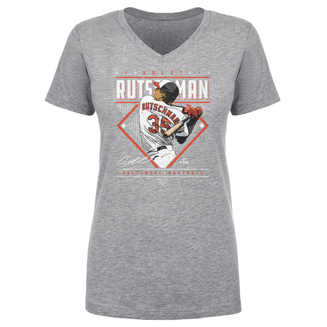 Adley Rutschman Women's V-Neck T-Shirt | 500 LEVEL