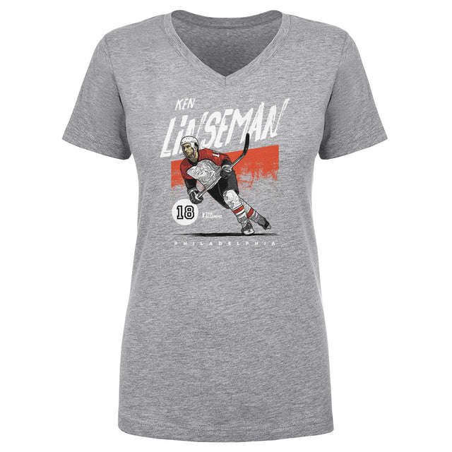 Ken Linseman Women's V-Neck T-Shirt | 500 LEVEL