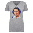 Jean Beliveau Women's V-Neck T-Shirt | 500 LEVEL